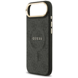 Guess 4G PU Classic Logo MagSafe-hylster til iPhone 17 Air - sort