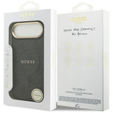 Guess 4G PU Classic Logo MagSafe-hylster til iPhone 17 Air - sort