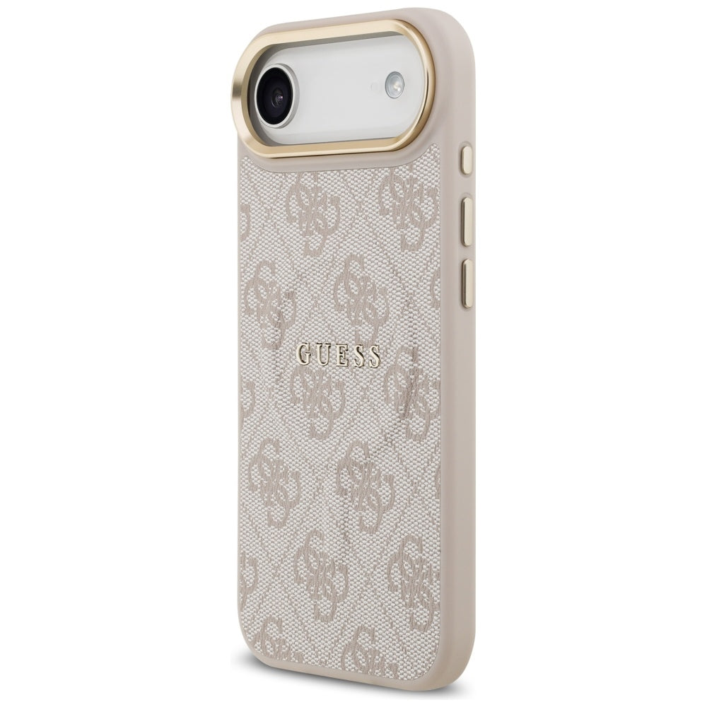 Guess 4G PU Classic Logo MagSafe Case til iPhone 17 Air - Pink