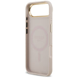 Guess 4G PU Classic Logo MagSafe Case til iPhone 17 Air - Pink
