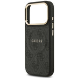 Guess 4G PU Classic Logo MagSafe case for iPhone 17 Pro - black