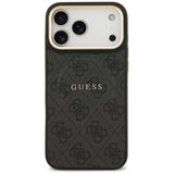 Guess 4G PU Classic Logo MagSafe case for iPhone 17 Pro Max - black