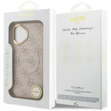 Guess 4G PU Classic Logo MagSafe Case til iPhone 17 - Pink