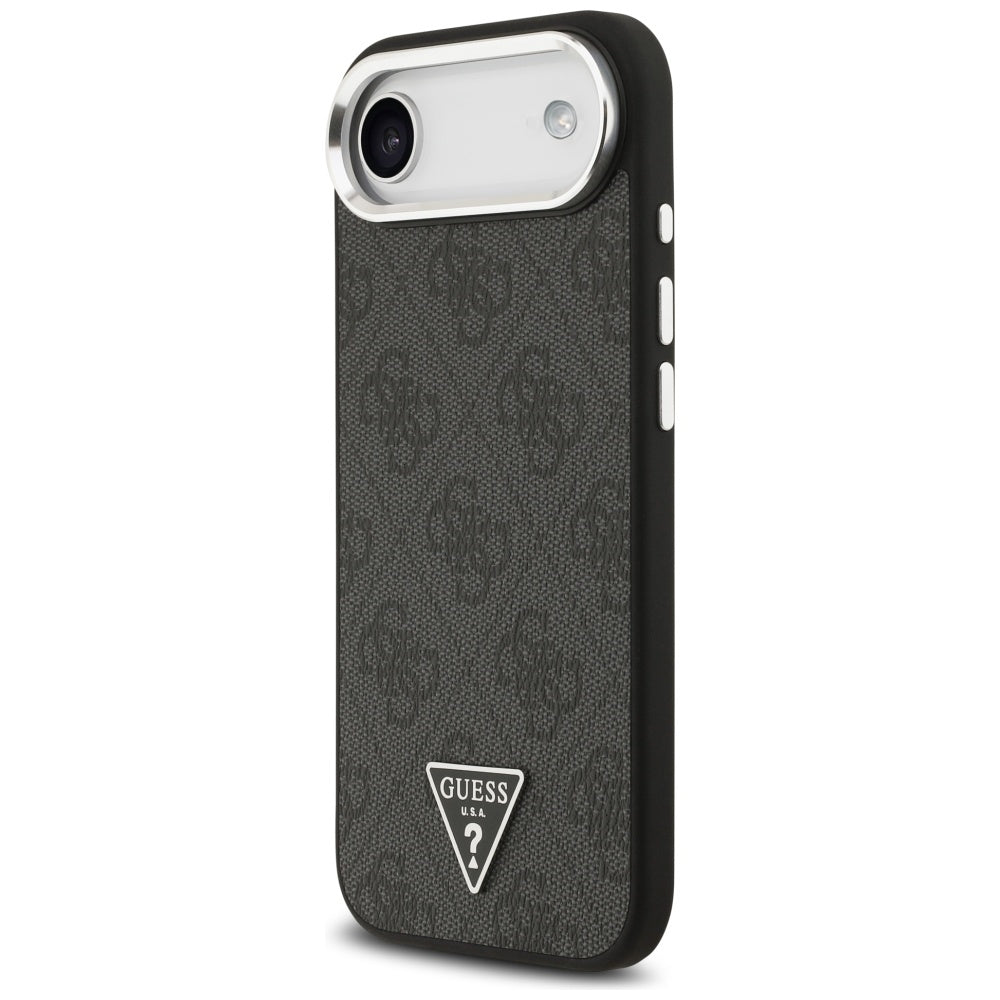 Guess 4G Triangle Logo MagSafe-hylster til iPhone 17 Air - sort