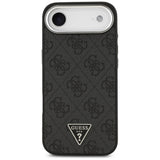 Guess 4G Triangle Logo MagSafe-hylster til iPhone 17 Air - sort