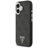 Guess 4G Triangle Logo MagSafe case for iPhone 17 - black