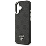 Guess 4G Triangle Logo MagSafe case for iPhone 17 - black