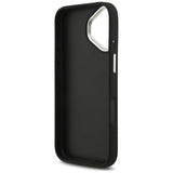 Guess Grained Big 4G Classic Logo-hylster til iPhone 17 - sort