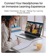 Dudao L12S AUX kabel mini jack 3,5 mm 1m 3-pole stereo - sort