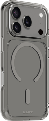 Laut Crystal Fluro MagSafe Case til iPhone 17 Pro Max - Clear Gray