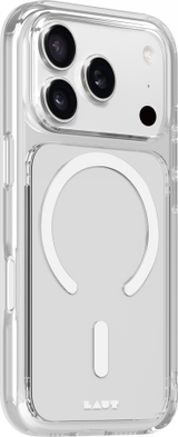 Laut Crystal Fluro MagSafe Case til iPhone 17 Pro Max - Clear Gray