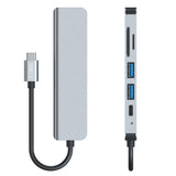 Tech Protect V4 Navadapter 6 I 1 Grå