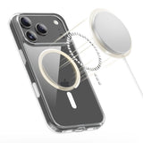 Tech Protect Flexair Hybrid Cc Magsafe Iphone 17 Pro Clear