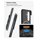 Spigen Airskin Aramid Mag Magsafe Galaxy S26 Sort