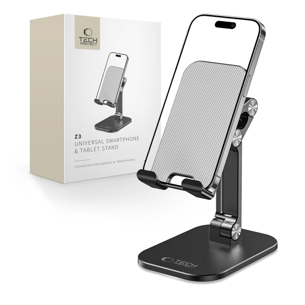Tech Protect Z3 Universal Standholder Til Smartphone Og Tablet Grå