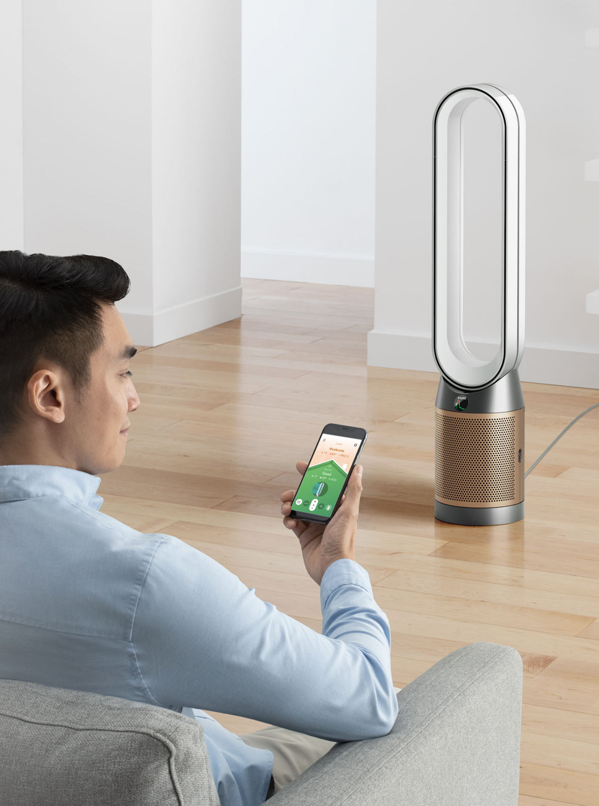 Dyson Purifier Cool PC2 De-NOx Guld