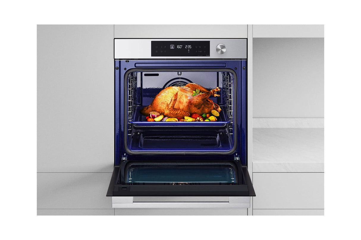 LG WS7D7631WB ovn 76 L 3500 W Sort, Rustfrit stål