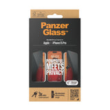 PanzerGlass Privacy Screen Protector iPhone 15 Pro Ultra-Wide Fit