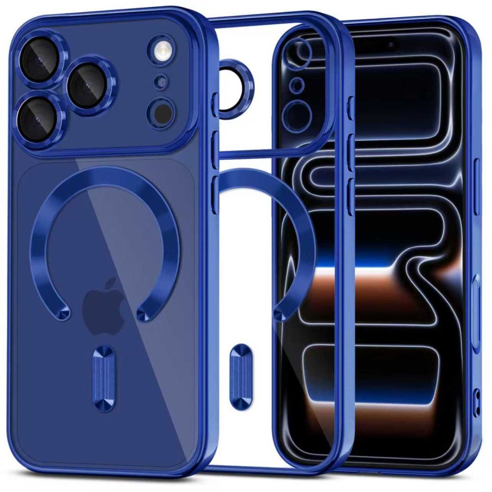 Tech Protect Magflex Magsafe Iphone 17 Pro Shiny Deep Blue