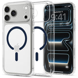 Spigen Ultra Hybrid Magsafe Iphone 17 Pro Max / 18 Pro Max Klar/Dyb Blå