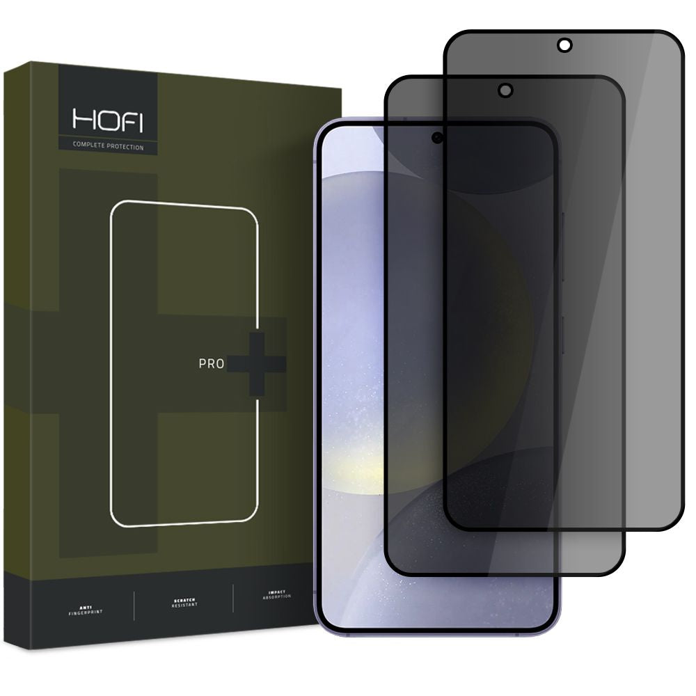 Privacyglas Hofi Anti Spy Glass Pro+ 2 Pack Galaxy S24 / S25 Fortrolighed