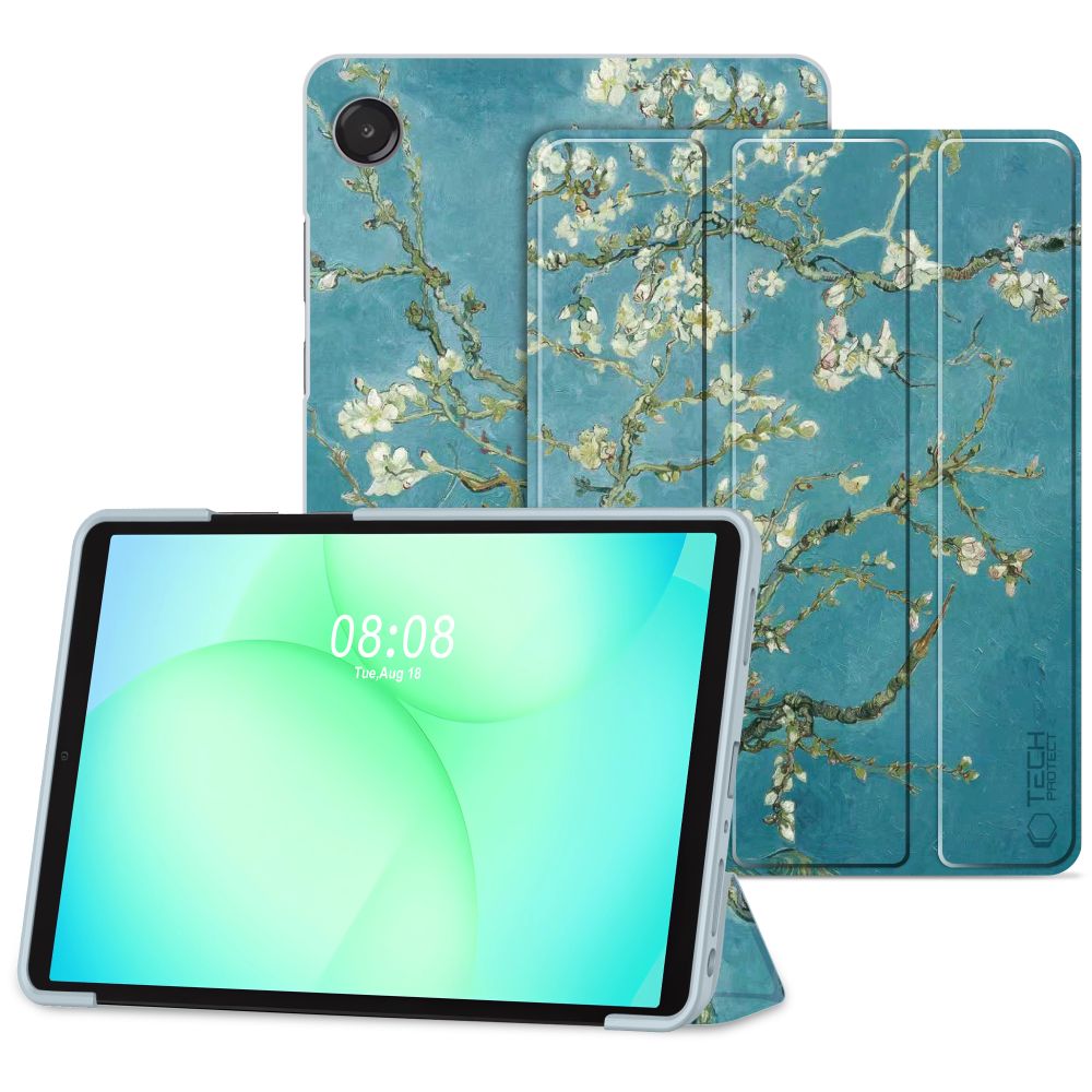 Tech Protect Smartcase Til Galaxy Tab A9+ / A11+ Plus 11.0 X210 / X215 / X216 / X230 / X235 / X236 Sakura