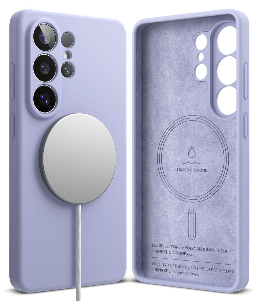 Ringke Silikone Magnetisk Magsafe Galaxy S26 Ultra Lavendel