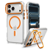 Spigen Ultra Hybrid Optik S Magsafe Iphone 17 Pro / 18 Pro Klar/Orange