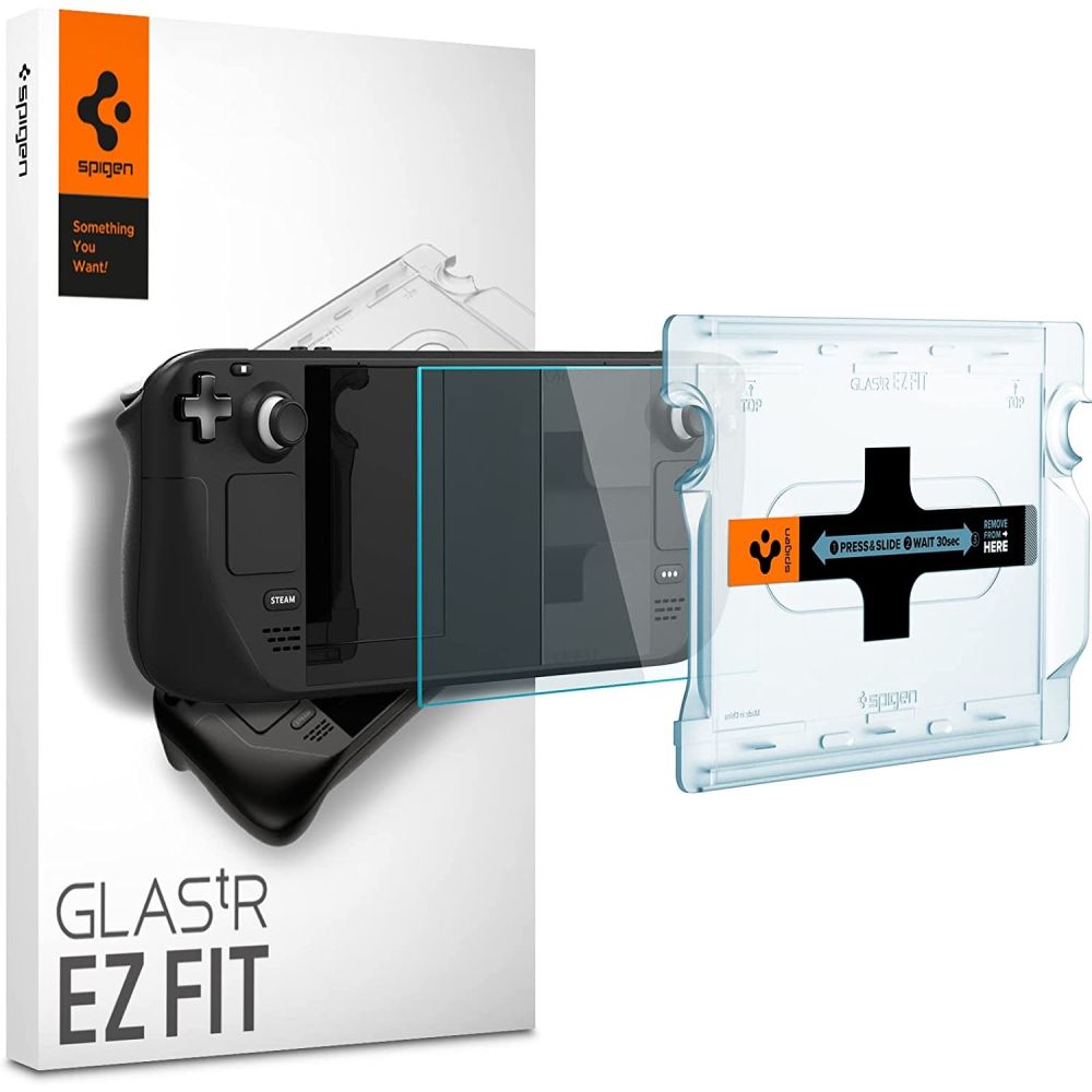 Hærdet Glas Spigen Glas.Tr ”Ez Fit” Dampdæk / Oled Clear