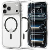 Spigen Ultra Hybrid Magsafe Iphone 17 Pro Max / 18 Pro Max Klar/Grafit