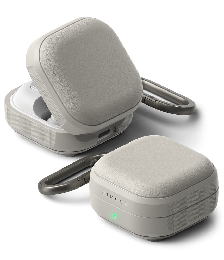 Ringke Onyx Magnetisk Magsafe Samsung Galaxy Buds 4/4 Pro Varm Grå