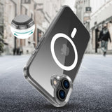 Tech Protect Flexair Hybrid Magsafe Iphone 16 Plus Clear