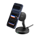 Spigen Ef151 Ms Essential Magnetisk Magsafe Trådløs Opladder 15 W Sort