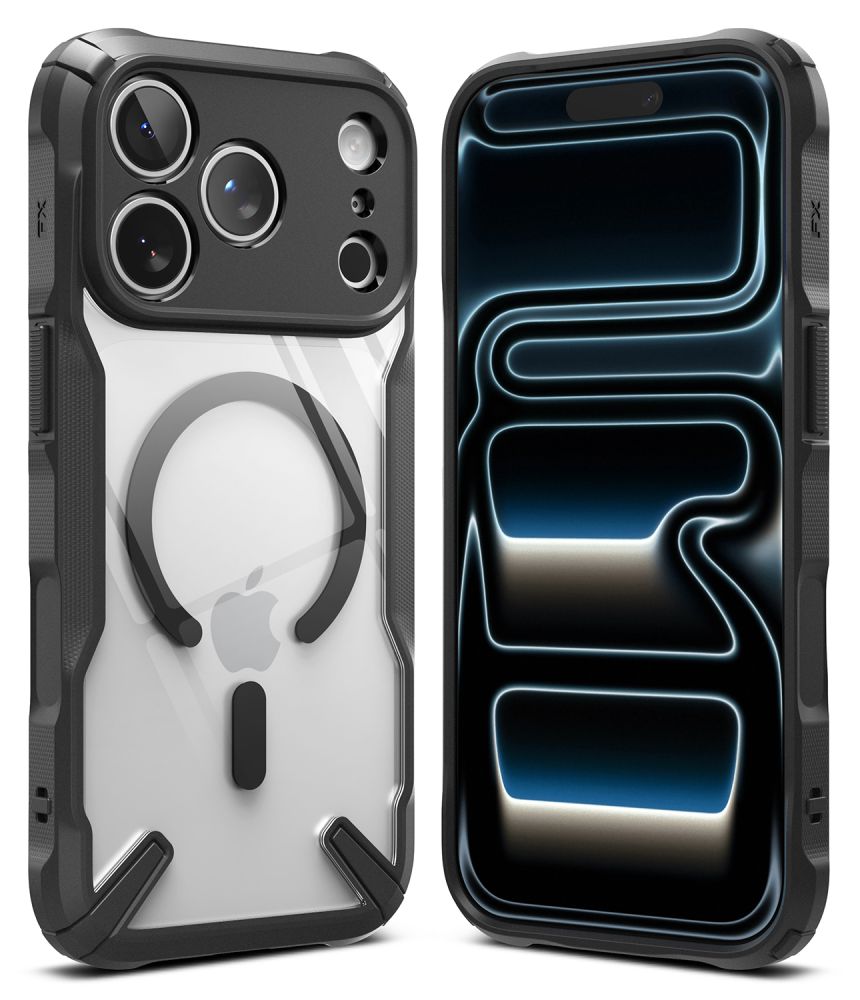 Ringke Fusion X Magnetisk Magsafe Iphone 17 Pro Max / 18 Pro Max Sort