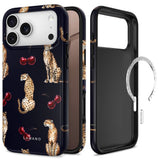 Tech Protect Lamano Magsafe Iphone 17 Pro / 18 Pro Midnight Cherry
