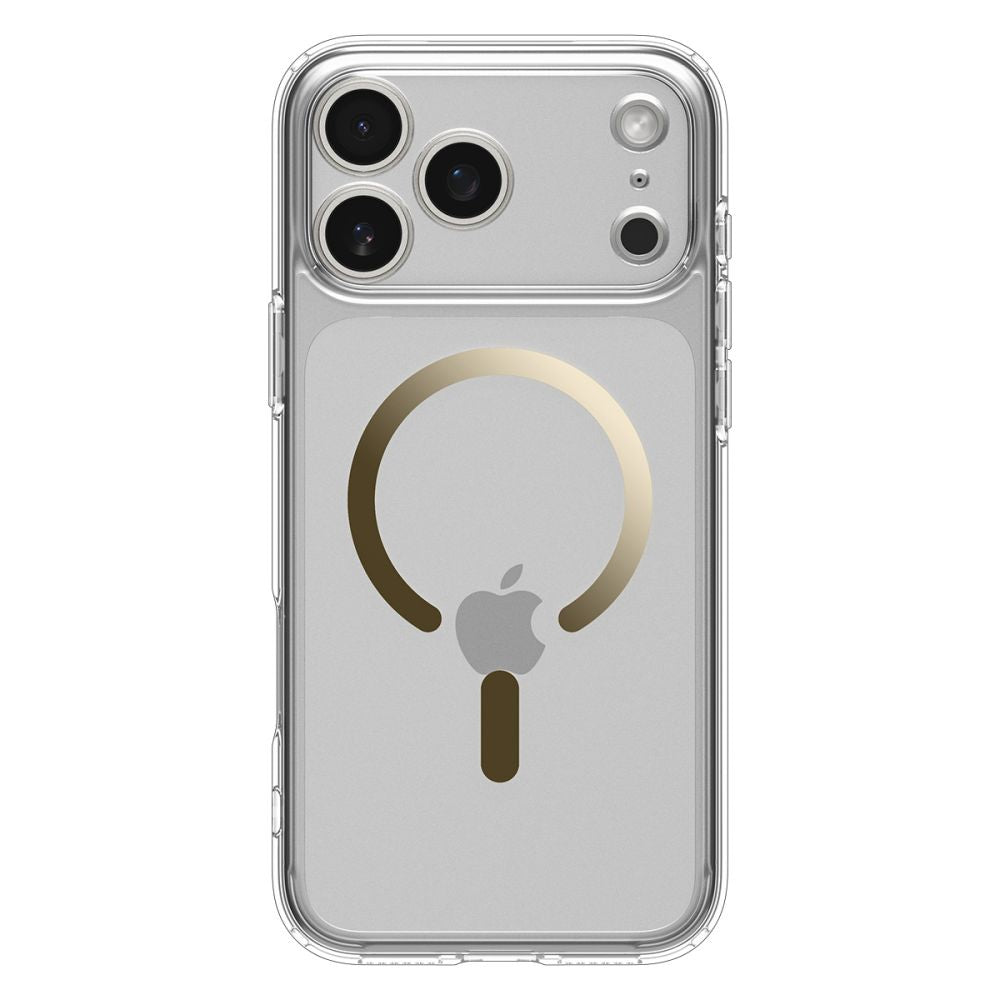 Spigen Ultra Hybrid Magsafe Iphone 17 Pro Klar/Guld