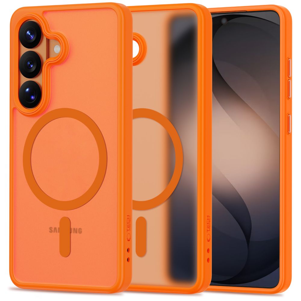 Tech Protect Magmat Magsafe Galaxy S26 Mat Orange