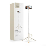 Tech Protect L09 S Bluetooth Selfie Stick Stativ Beige