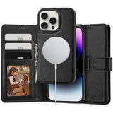 Tech Protect Magsafe Tegnebog Til Iphone 16 Pro, Sort