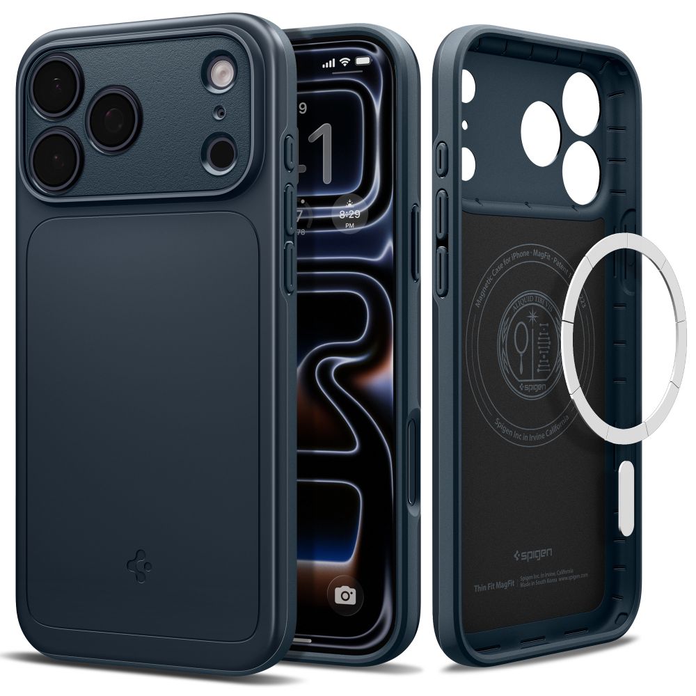 Spigen Thin Fit Magsafe Iphone 17 Pro Max / 18 Pro Max Metal Slate