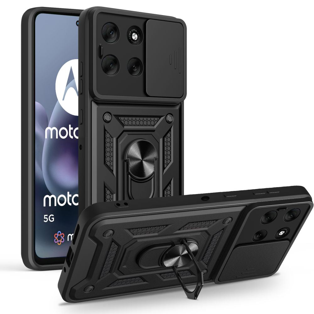 Tech Protect Camshield Pro Motorola Moto G86 5 G / G86 Power 5 G Sort