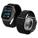 Spigen Wbf1 Remmen Til Apple Watch 8 / 9 / 10 / 11 / 12 / Se / Ultra (44 / 45 / 46 / 49 Mm) Sort