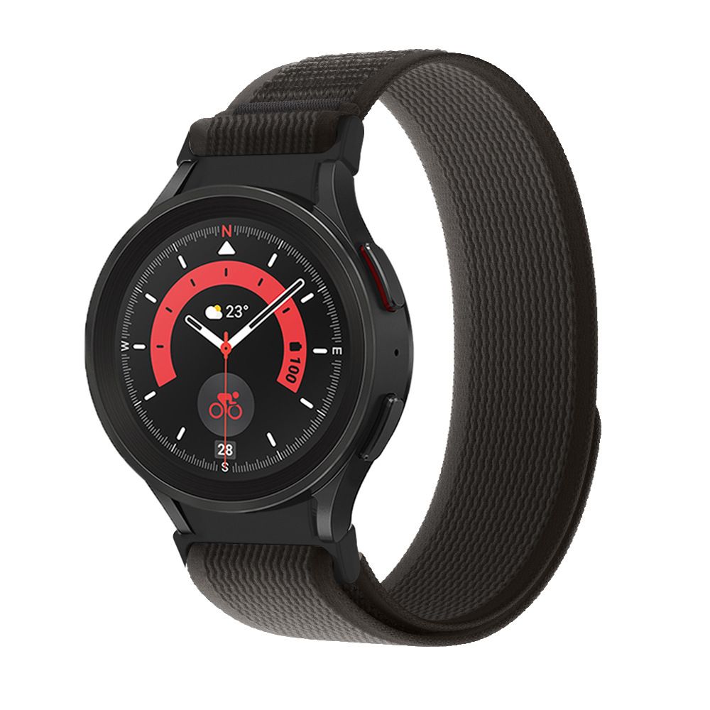 Tech Protect Nylon Samsung Galaxy Watch 4 / 5 / 5 Pro / 6 / 7 / Fe Sort/Orange