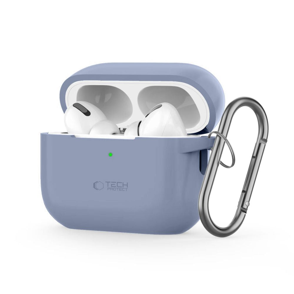 Tech Protect Silikonekrog Til Apple Airpods Pro 1/2 Babyblå