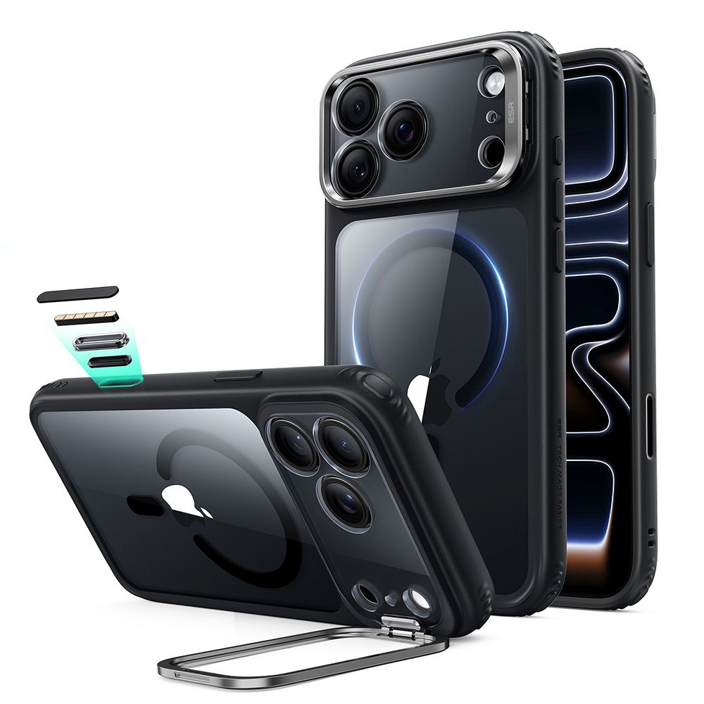 Esr Classic Hybrid Støtte Magsafe Iphone 17 Pro / 18 Pro Klar/Sort