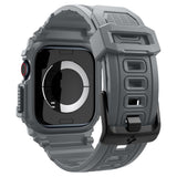 Spigen Rugged Armor ”Pro” Apple Watch 10/11 (46 Mm) Mørkegrå