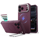 Esr Cyber Tough Støtte Magsafe Iphone 17 Pro / 18 Pro Dyb Burgundy
