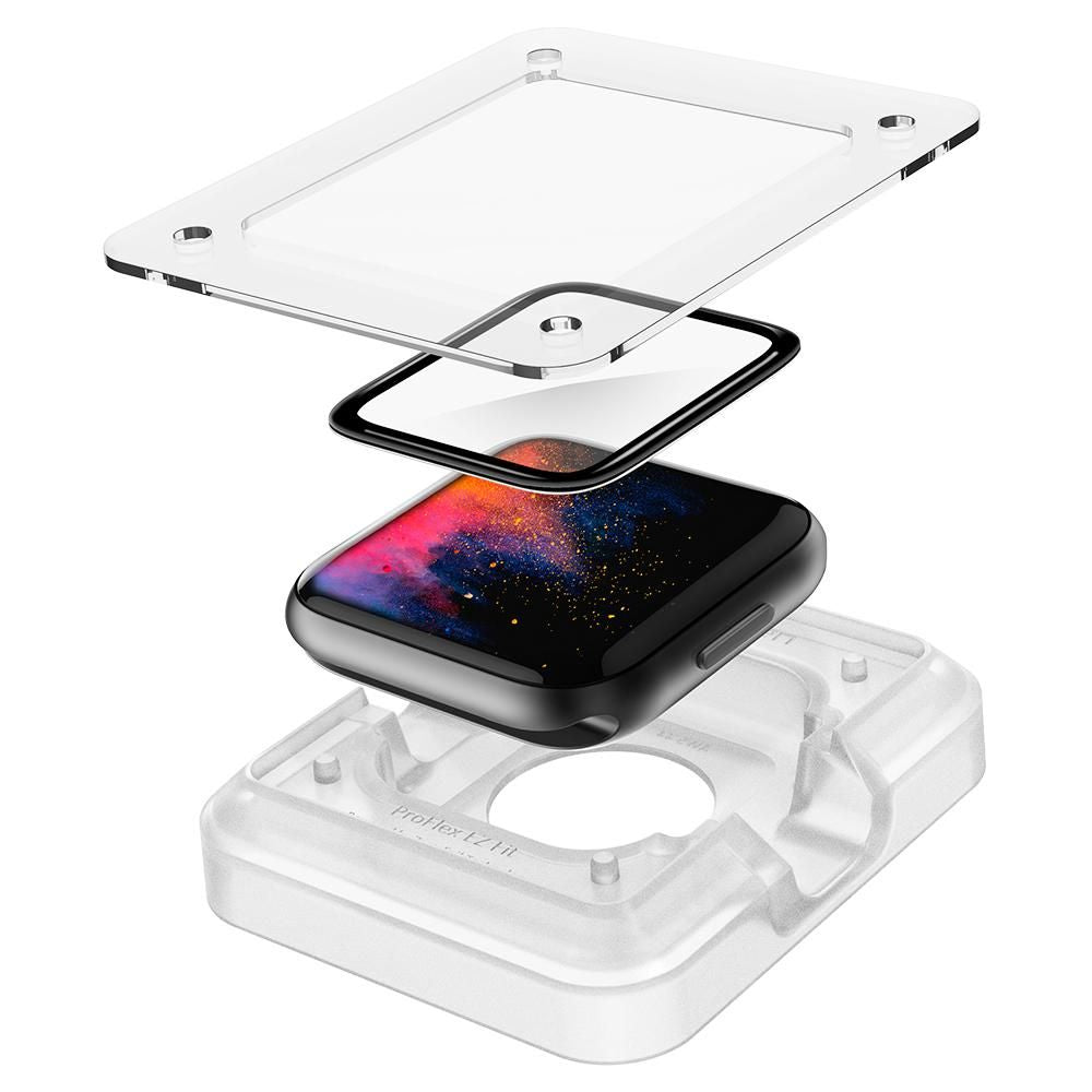 Hybridglas Spigen Proflex ”Ez Fit” Apple Watch 4 / 5 / 6 / Se 1 / 2 / 3 (44 Mm)