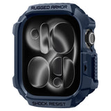 Spigen Rugged Armor V2 Apple Watch 10/11 (42 Mm) Marineblå