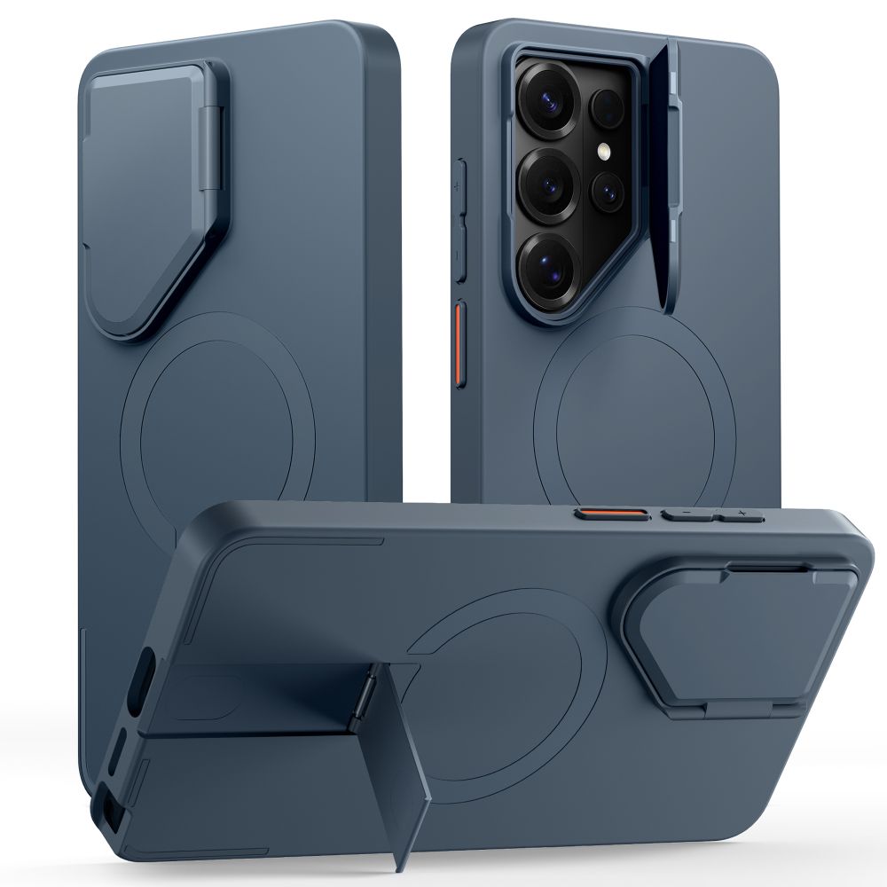 Tech Protect Kevlar Aura Magsafe Galaxy S26 Ultra Marineblå